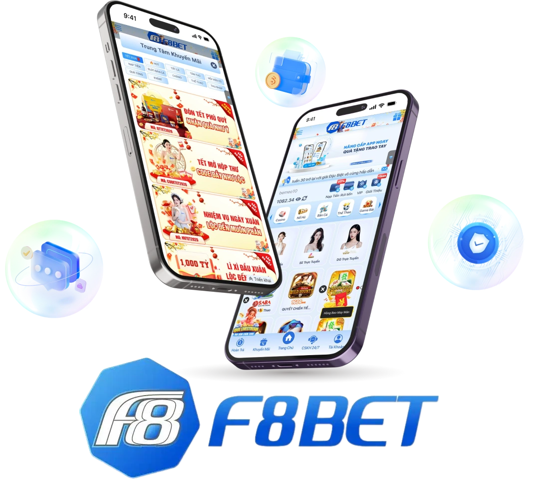 Hình minh họa ứng dụng F8Bet trên thiết bị di động